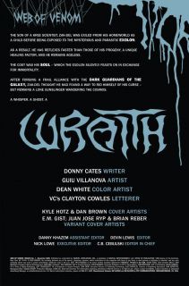 Web of Venom: Wraith #1 - plansze