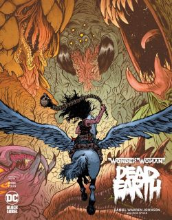 Wonder Woman: Dead Earth #4 - okładka alternatywna