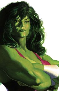 Immortal She-Hulk #1 - okładka alternatywna