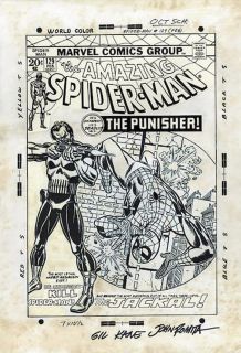 Amazing Spider-Man #129 - szkic okładki