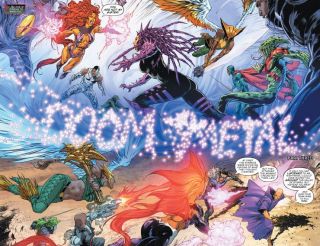 Justice League #55 - plansze