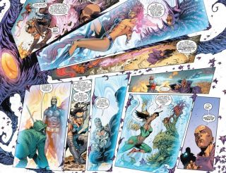 Justice League #55 - plansze