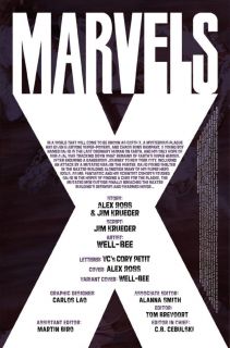 Marvels X #6 - plansze