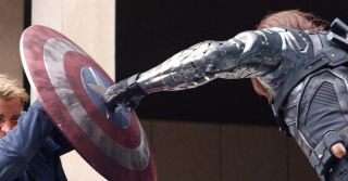 37. Walka Kapitana Ameryki i Zimowego Żołnierza – Kapitan Ameryki: Zimowy żołnierz