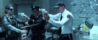 15. Quicksilver powstrzymuje kule policjantów – X-Men: Przeszłość, która nadejdzie