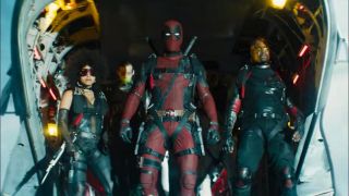 44. Skok z samolotu drużyny X-Force – Deadpool 2