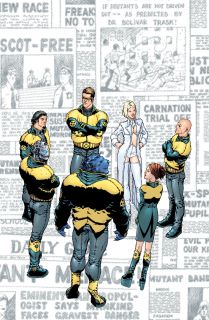 New X-Men. Tom 3. Bunt w Instytucie Xaviera - plansza