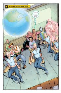New X-Men. Tom 3. Bunt w Instytucie Xaviera - plansza
