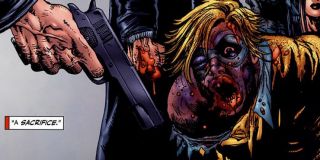 Śmierć Lamplightera w komiksach