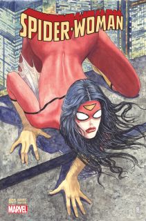Spider-Woman #1 - okładka