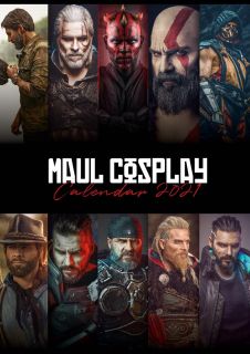 Maul Cosplay - kalendarz na rok 2021