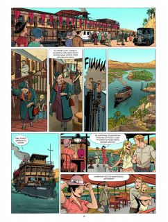  Agatha Christie. Herkules Poirot. Śmierć na Nilu - plansza