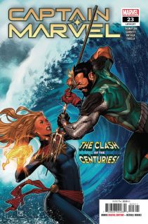 Captain Marvel #23 - okładka