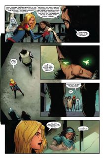 Captain Marvel #23 - plansze