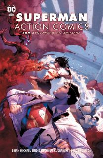 Superman. Action Comics. Tom 3: Polowanie na Lewiatana - okładka