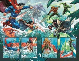Justice League: Endless Winter #1 - plansze