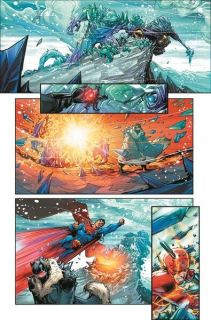 Justice League: Endless Winter #1 - plansze