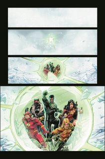Justice League: Endless Winter #1 - plansze