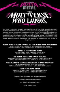 Dark Nights: Death Metal The Multiverse Who Laughs #1 - plansze