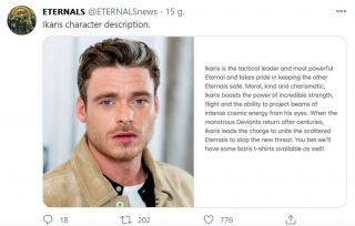 Eternals - opisy postaci