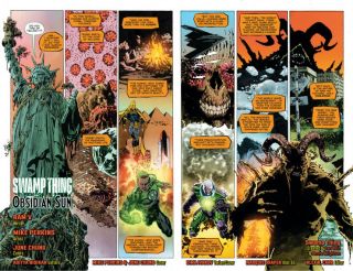 Future State: Swamp Thing #1 - plansze
