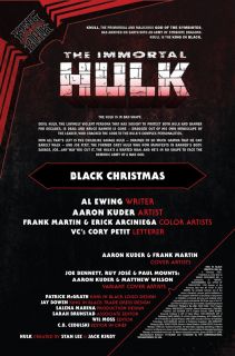 King in Black: Immortal Hulk #1 - plansze