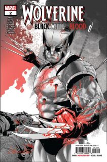 Wolverine: Black, White & Blood #2 - okładka