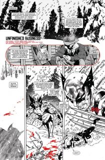 Wolverine: Black, White & Blood #2 - plansze