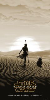 Star Wars trylogia sequeli plakat