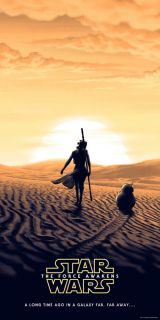 Star Wars trylogia sequeli plakat