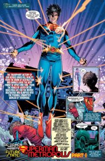 Future State: Superman of Metropolis #1 - plansze