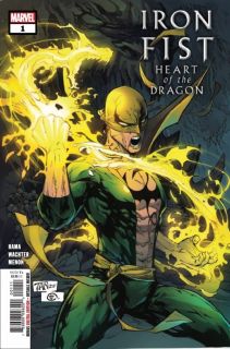 Iron Fist: Heart of the Dragon #1 - okładka