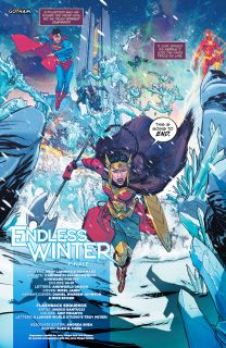 Justice League: Endless Winter #2 - plansze