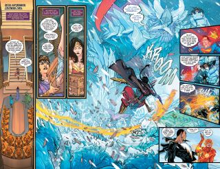 Justice League: Endless Winter #2 - plansze