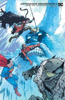 Justice League: Endless Winter #2 - okładka alternatywna