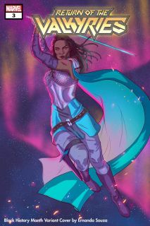 Miesiąc Czarnej Historii - okładki alternatywne komiksów Marvela