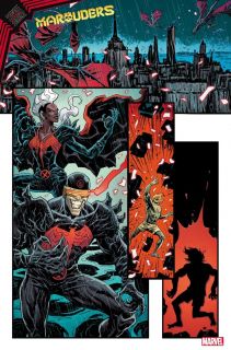 King in Black: Marauders #1 - plansze