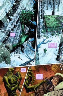 Potwór z bagien (Scott Snyder) - plansze