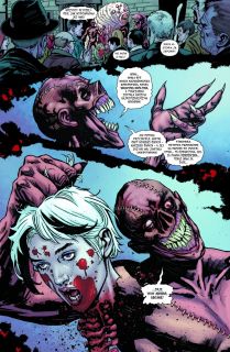 Potwór z bagien (Scott Snyder) - plansze