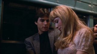 19. Ryzykowny interes (1983) - scena w pociągu; ulubiona - 54%, próbowało - 72%