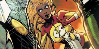 Bolt - urodzona w Australii była członkini Teen Titans, która dążąc do superbohaterskiej sławy dała się zaangażować do Justice Squad; jej kostium pozwala jej osiągać niebotyczną szybkość i generować pole elektryczne wokół siebie; nie jest to ta sama wersja postaci, którą już wcześniej pokazywano w Suicide Squad.