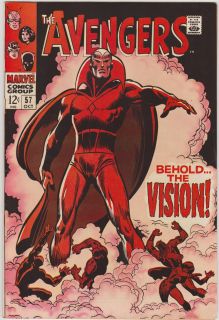 Na helikopterze widoczny jest również numer „57”. Vision debiutował w komiksie „Avengers #57” w 1968 roku. 