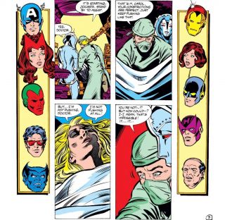 Nie jest to jedyna ekspresowa ciąża w świecie Marvela. W komiksie „Avengers #200” między poczęciem a narodzinami dziecka Carol Danvers minął jakiś 1 dzień – do dziś historia ta budzi odrazę wśród wielu czytelników (ciąża powstała bowiem w wyniku gwałtu). 