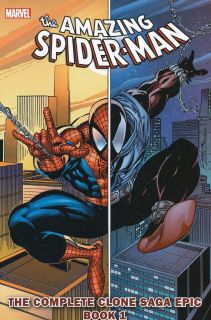 Clone Saga z lat 90. - okładki