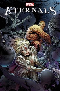 Eternals #1 - okładka alternatywna