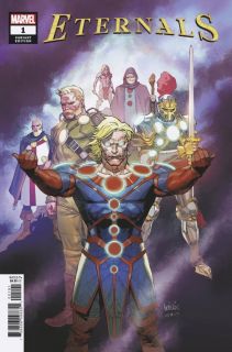 Eternals #1 - okładka alternatywna