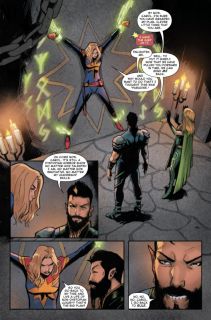 Captain Marvel #25 - plansze