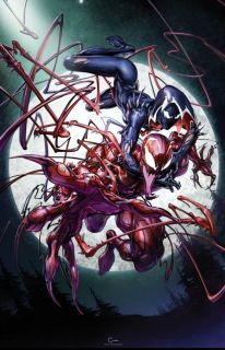 Gwenom vs. Carnage #1 - okładka alternatywna