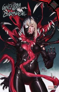 Gwenom vs. Carnage #1 - okładka alternatywna