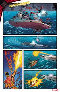 King in Black: Marauders #1 - plansze